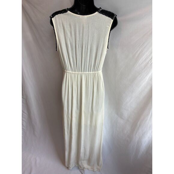 Knox Rose Cream Maxi Dress Size S Embroidered Ethnic Boho Bohemian Feminine - Picture 5 of 11